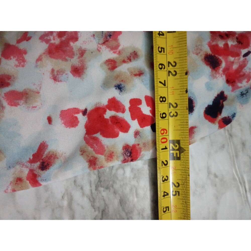 DKNY Floral Tank Blouse Size Large - Picture 6 of 6
